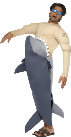 shark attack costume